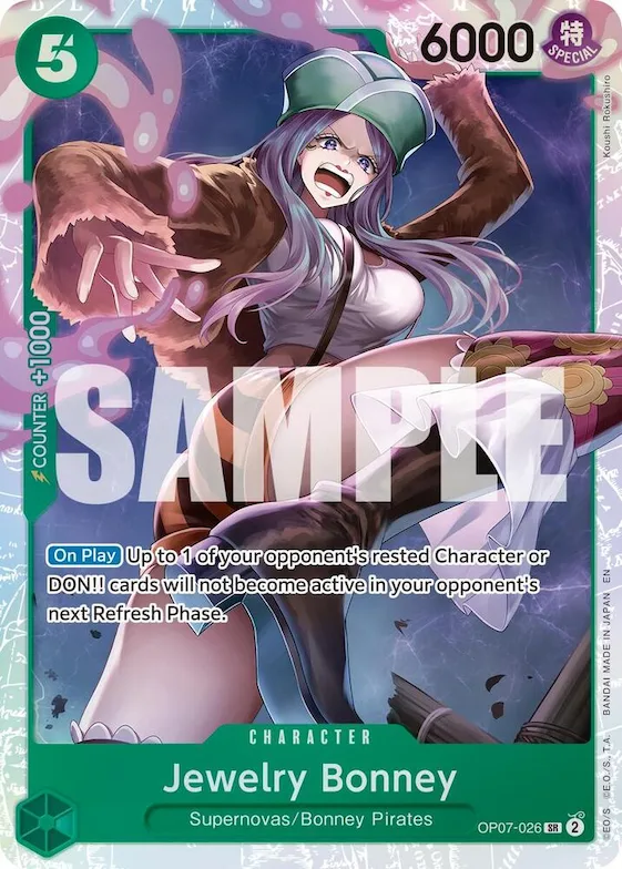 Jewelry Bonney - OP07-026 (Reprint) #op7-026 – Premium Booster -The Best- Vol. 2