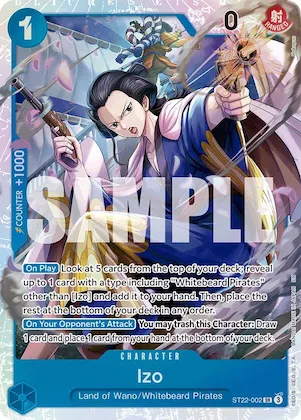 Izo st22-002 – ST22 – Starter Deck 22: Ace & Newgate
