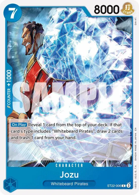 Jozu #st22-006 – Starter Deck 22: Ace & Newgate