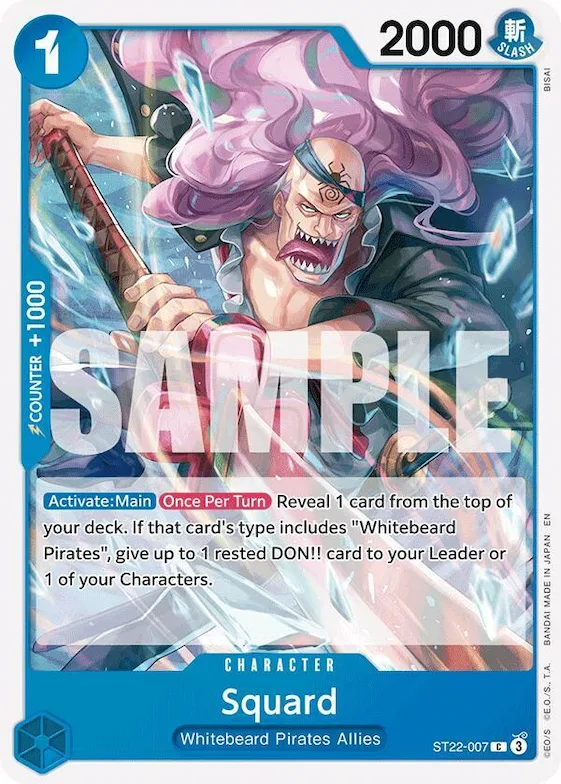 Squardo st22-007 – ST22 – Starter Deck 22: Ace & Newgate