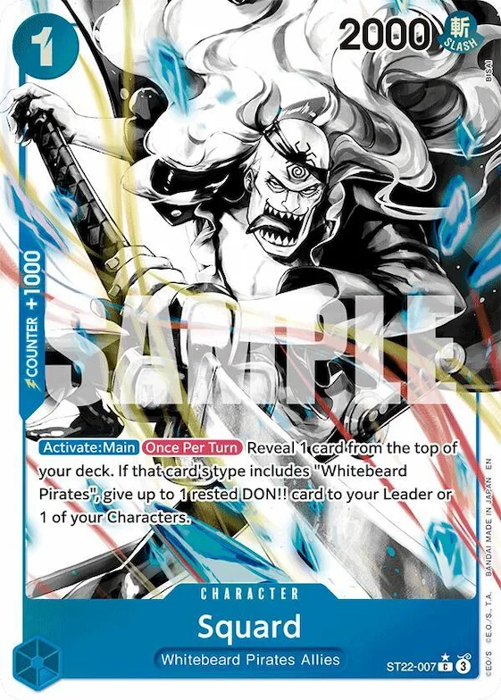 Squard (Parallel) #st22-007 – Starter Deck 22: Ace & Newgate
