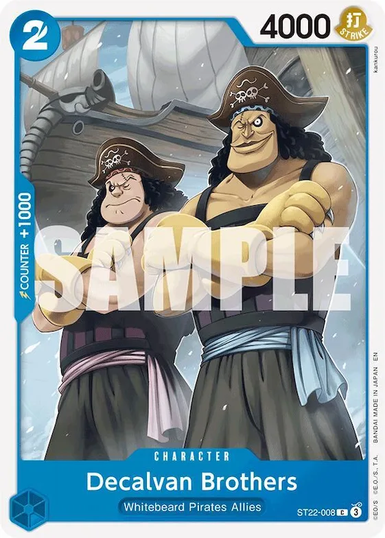 Decalvan Brothers #st22-008 – Starter Deck 22: Ace & Newgate