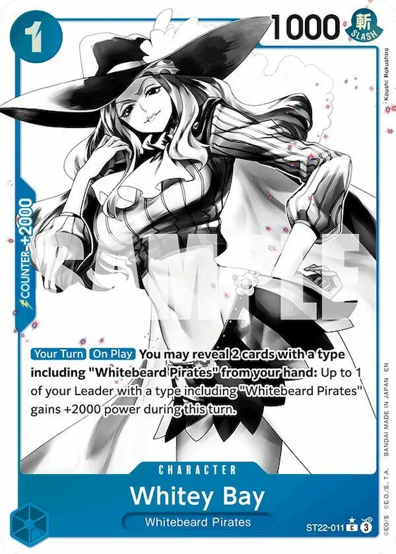 Whitey Bay (Parallel) #st22-011 – Starter Deck 22: Ace & Newgate