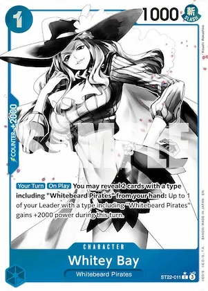 Whitey Bay (Parallel) #st22-011 – Starter Deck 22: Ace & Newgate
