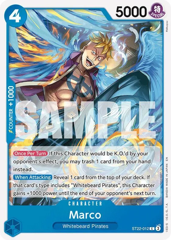 Marco #st22-012 – Starter Deck 22: Ace & Newgate