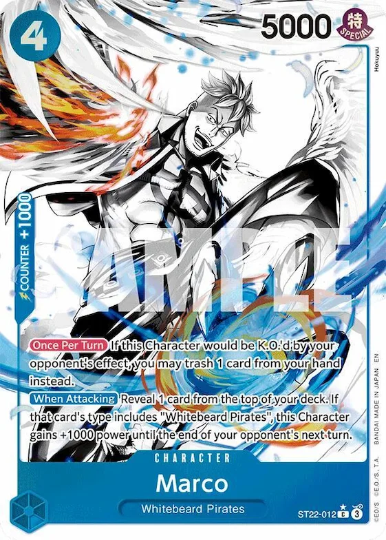 Marco (Parallel) #st22-012 – Starter Deck 22: Ace & Newgate