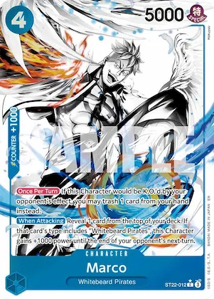 Marco (Parallel) #st22-012 – Starter Deck 22: Ace & Newgate