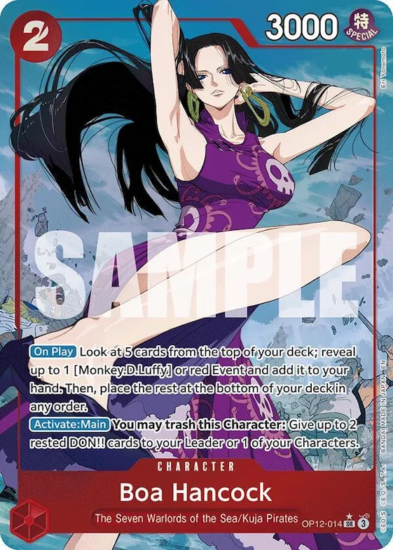 Boa Hancock (Alternate Art) #op12-014 – Legacy of the Master