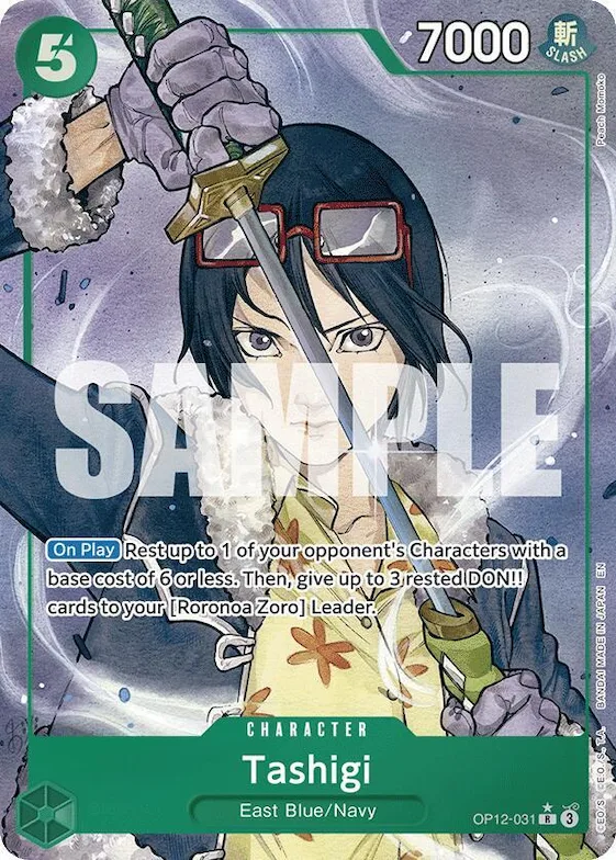 Tashigi (Alternate Art) #op12-031 – Legacy of the Master