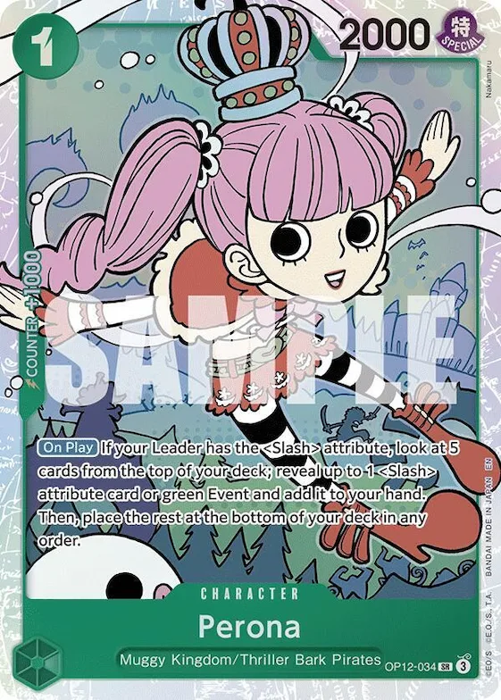 Perona op12-034 – OP12 – Legacy of the Master