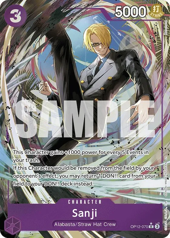 Sanji (070) (Alternate Art) #op12-070 – Legacy of the Master
