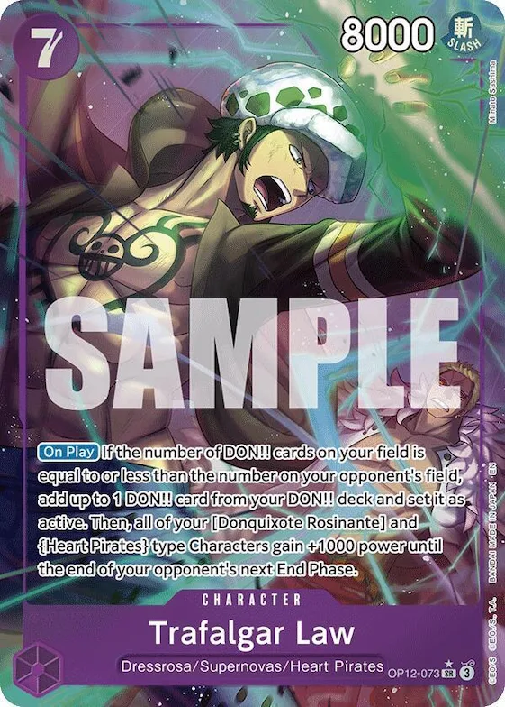 Trafalgar Law (073) (Alternate Art) #op12-073 – Legacy of the Master