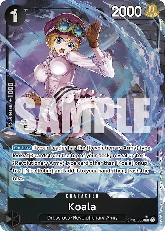 Koala (086) (Alternate Art) #op12-086 – Legacy of the Master