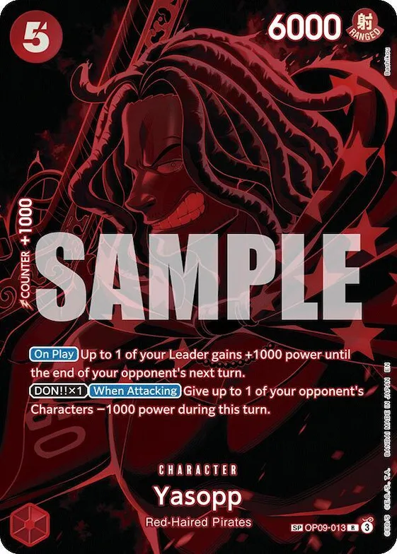 Yasopp (SP) #op9-013 – Legacy of the Master