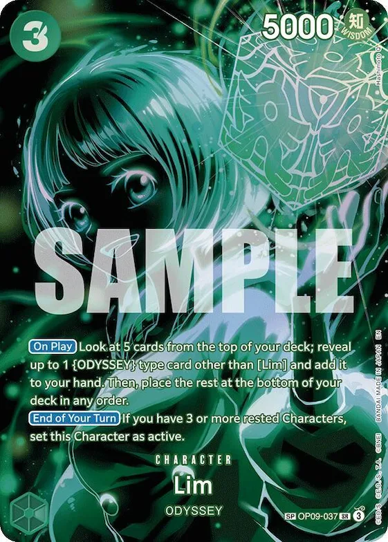 Lim (SP) #op9-037 – Legacy of the Master