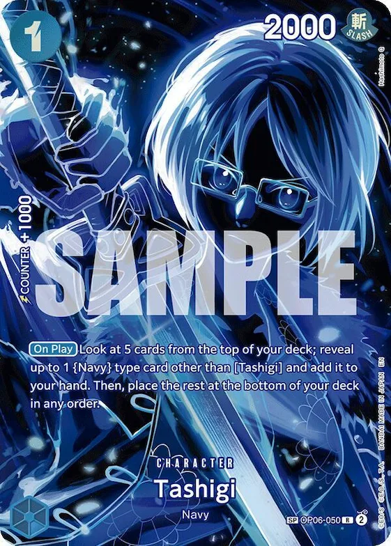 Tashigi (SP) #op6-050 – Legacy of the Master