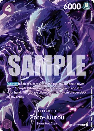 Zoro-Juurou (SP) #st18-004 – Legacy of the Master