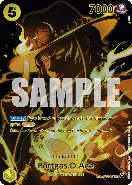 Portgas.D.Ace (SP) #st13-011 – Legacy of the Master