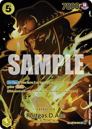 Portgas.D.Ace (SP) st13-011 – OP12 – Legacy of the Master
