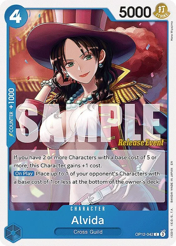 Alvida op12-042 – OP12 – Legacy of the Master Release Event Cards