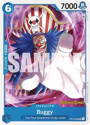 Buggy (049) #op12-049 – Legacy of the Master Release Event Cards