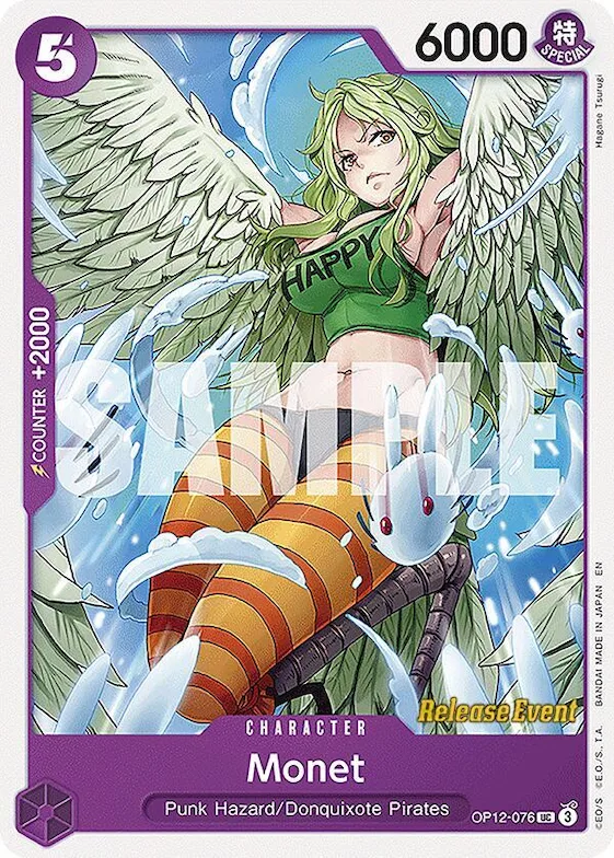 Monet op12-076 – OP12 – Legacy of the Master Release Event Cards