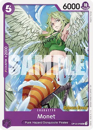 Monet op12-076 – OP12 – Legacy of the Master Release Event Cards