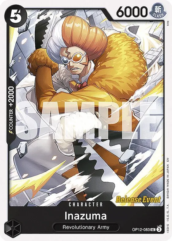 Inazuma #op12-083 – Legacy of the Master Release Event Cards