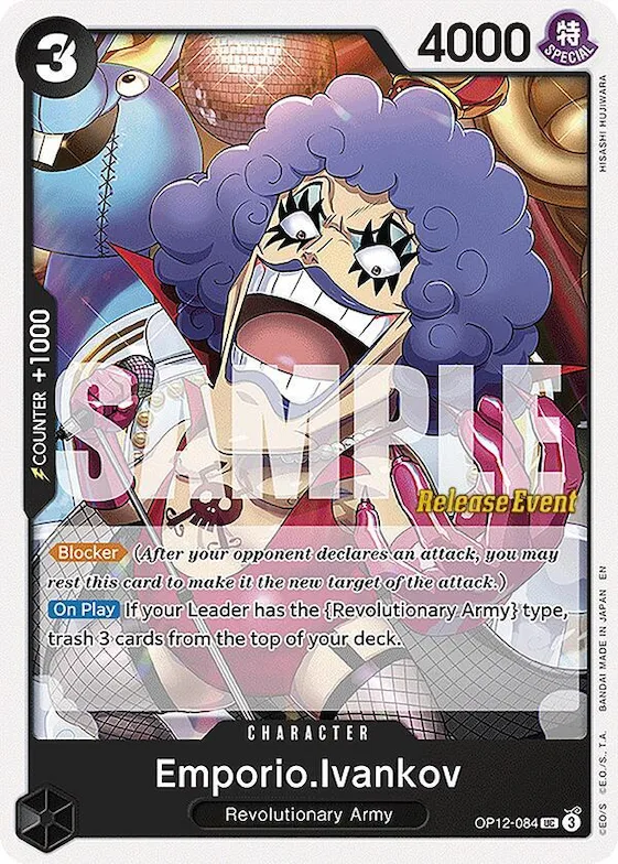 Emporio.Ivankov (084) #op12-084 – Legacy of the Master Release Event Cards