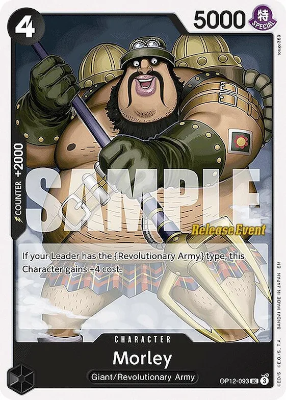 Morley #op12-093 – Legacy of the Master Release Event Cards