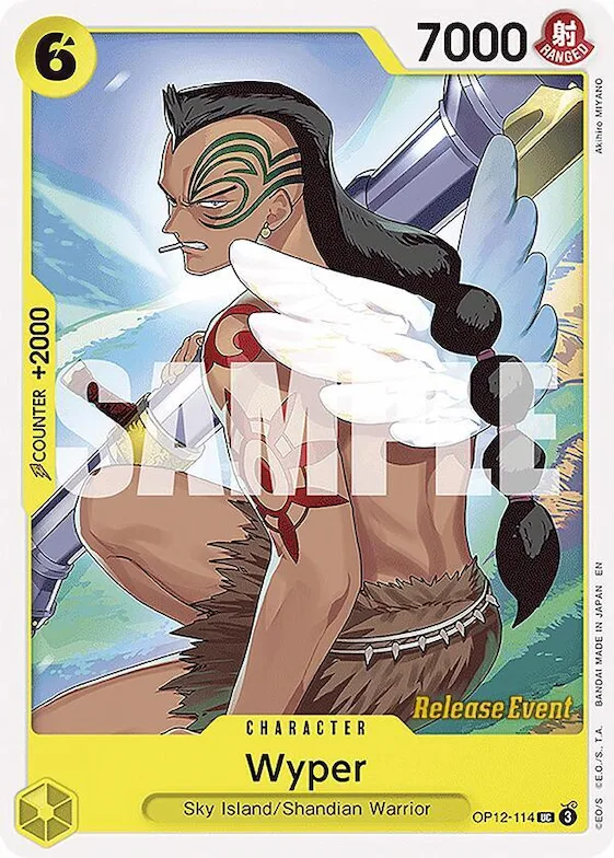 Wyper #op12-114 – Legacy of the Master Release Event Cards