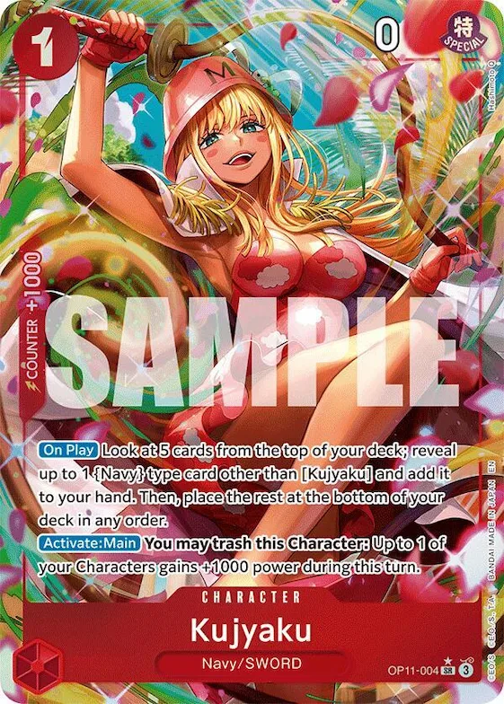 Kujyaku (Alternate Art) #op11-004 – A Fist of Divine Speed