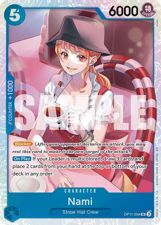Nami (054) #op11-054 – A Fist of Divine Speed