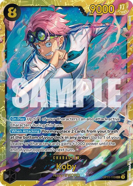 Koby (119) #op11-119 – A Fist of Divine Speed