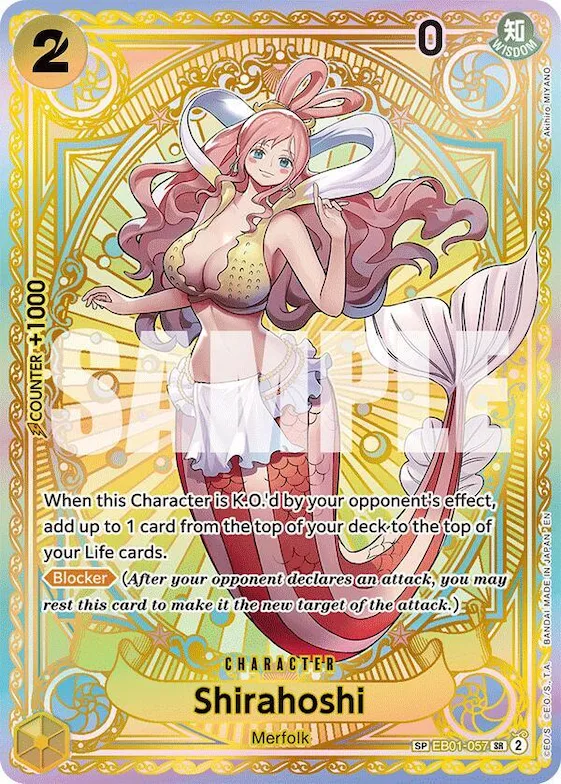 Shirahoshi (SP) #eb1-057 – A Fist of Divine Speed