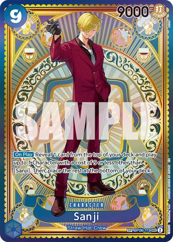 Sanji (SP) #op6-119 – A Fist of Divine Speed