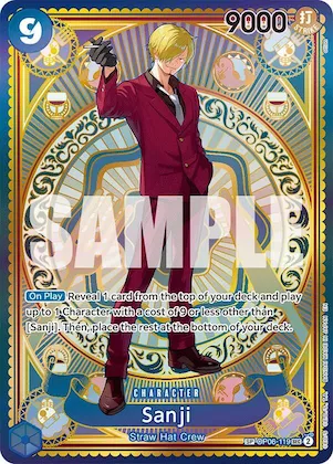 Sanji (SP) #op6-119 – A Fist of Divine Speed