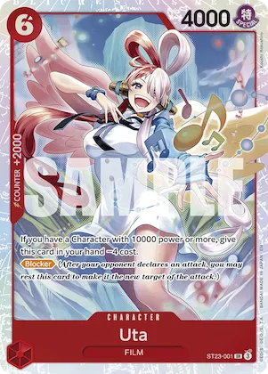 Uta st23-001 – ST23 – Starter Deck 23: RED Shanks