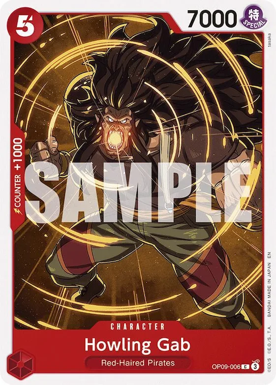 Howling Gab (Reprint) #op9-006 – Starter Deck 23: RED Shanks