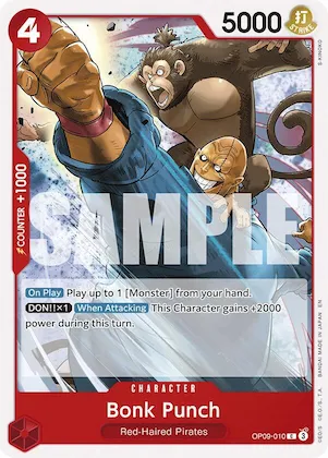 Bonk Punch (Reprint) #op9-010 – Starter Deck 23: RED Shanks
