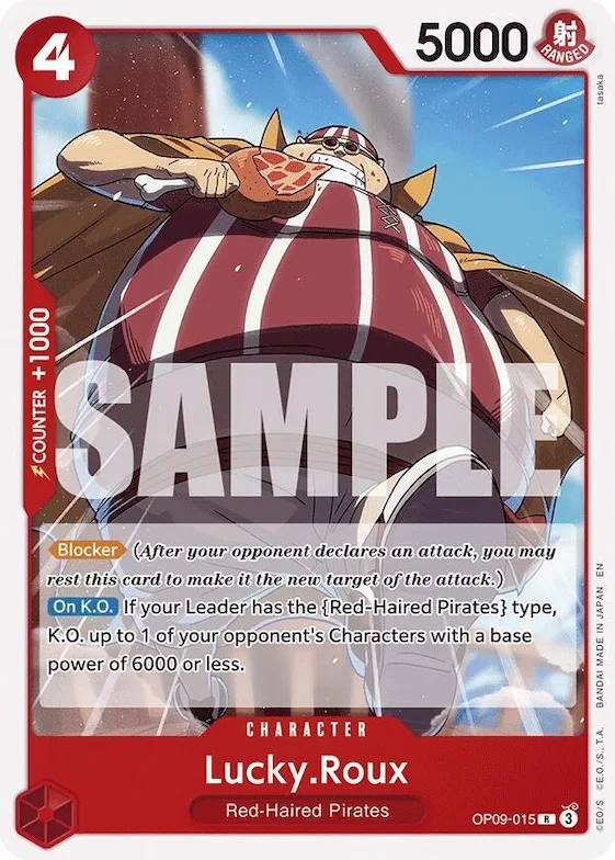 Lucky.Roux (Reprint) #op9-015 – Starter Deck 23: RED Shanks