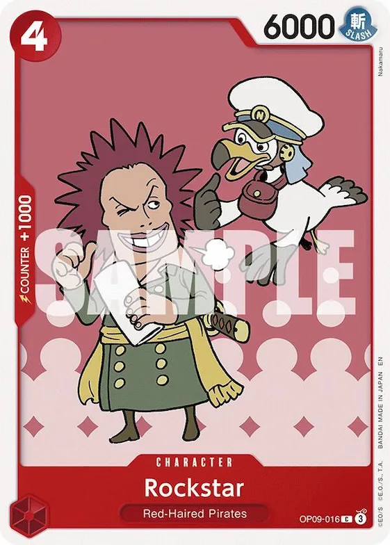 Rockstar (Reprint) #op9-016 – Starter Deck 23: RED Shanks