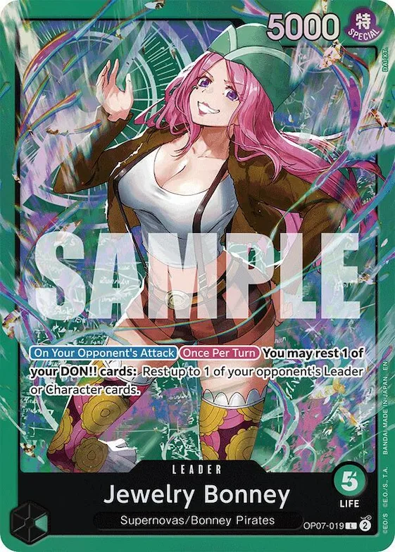 Jewelry Bonney (OP07-019) #op7-019 – Starter Deck 24: GREEN Jewelry Bonney
