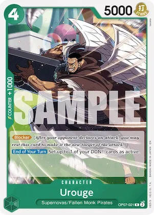 Urouge (Reprint) #op7-021 – Starter Deck 24: GREEN Jewelry Bonney