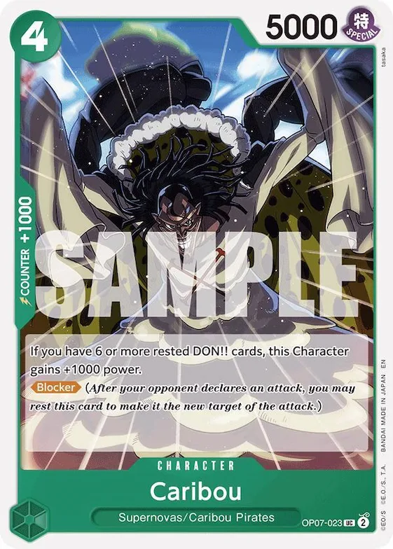 Caribou (Reprint) #op7-023 – Starter Deck 24: GREEN Jewelry Bonney