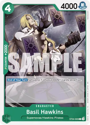 Basil Hawkins st24-003 – ST24 – Starter Deck 24: GREEN Jewelry Bonney