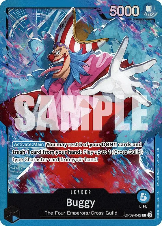 Buggy (OP09-042) #op9-042 – Starter Deck 25: BLUE Buggy