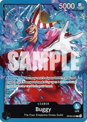 Buggy (OP09-042) op9-042 – ST25 – Starter Deck 25: BLUE Buggy