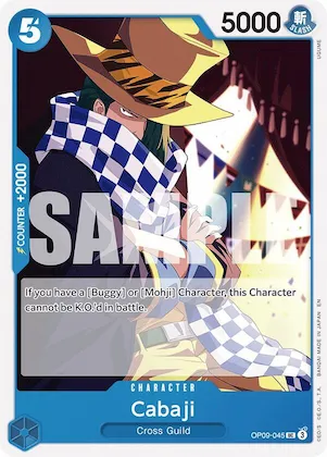 Cabaji (Reprint) op9-045 – ST25 – Starter Deck 25: BLUE Buggy