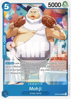 Mohji (Reprint) op9-053 – ST25 – Starter Deck 25: BLUE Buggy